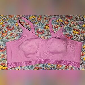 Cacique Lightly Lined Full Coverage No-Wire Bra Size 44DD Purple